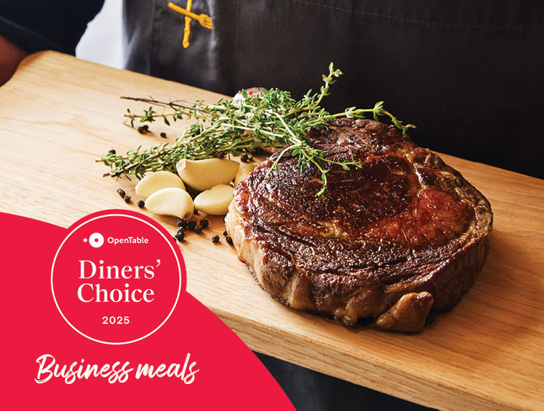 Voted for "Business Meals" by Opentable